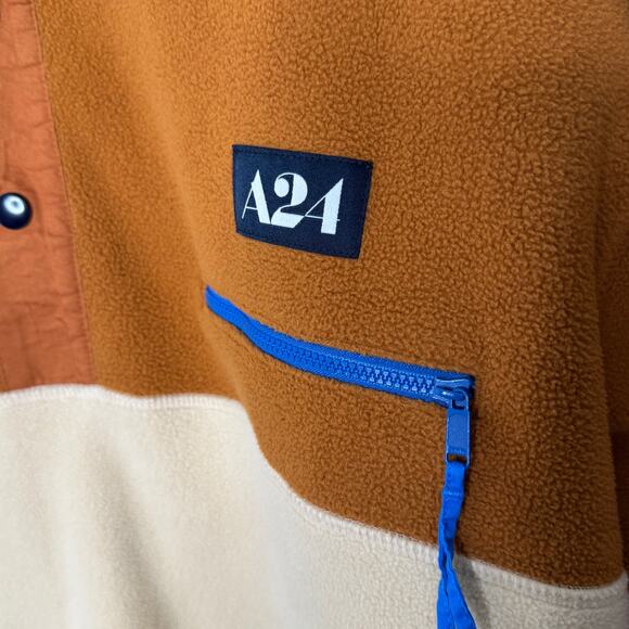 A24 films Copper half snap fleece jacket - Picture 3 of 11